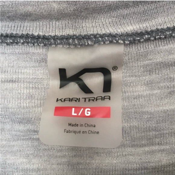 Kari Traa Wool Baselayer Top. Large - Picture 5 of 7